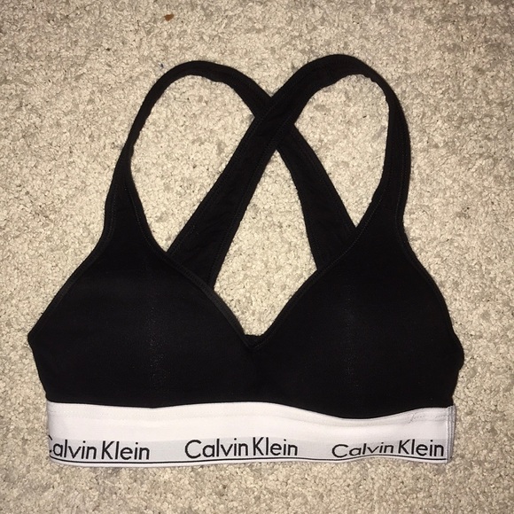 calvin klein push up sports bra